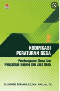 Kodifikasi Peraturan Desa 2: Pembangunan Desa dan Pengadaan Barang