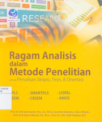Image of Ragam Analisis dalam Metode Penelitian : untuk penulisan skripsi, tesis, dan disertasi