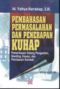 Image of Pembahasan Permasalahan dan Penerapan KUHAP