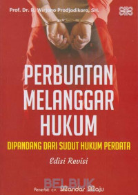 Perbuatan Melanggar Hukum