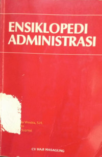Image of Ensiklopedi Administrasi