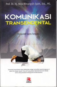 Image of Komunikasi Transendental: Perspektif Sains Terpadu
