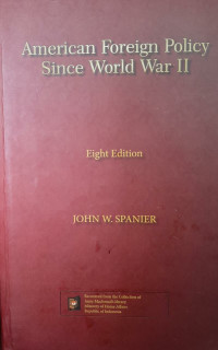 Image of American foreign policy since World War II