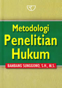 Image of Metodologi Penelitian Hukum