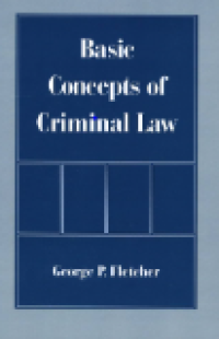 Basic concepts of Criminal Law