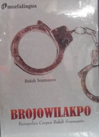 Image of Brojowilakpo: kumpulan cerpen Bakdi Soemanto