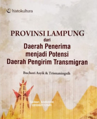 Image of Provinsi Lampung Dari Daerah Penerima Menjadi Potensi Daerah Pengirim Transmigran