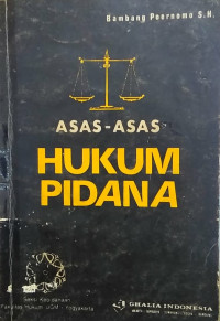 Image of Asas - Asas Hukum Pidana