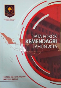 Data Pokok Kemendagri Tahun 2016