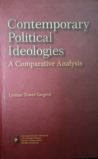 Contemporary political ideologies : a comparative analysis