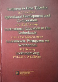 Image of Cooperen in Desa Tjibodas, Argicultural Development and Co.-Operation