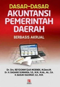 Image of Dasar-dasar akuntansi Pemerintah Daerah berbasis akrual