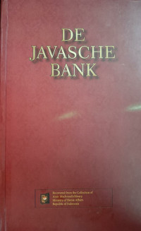 Image of De Javasche Bank: en van den raad van commissarissen over het 110 de Boekjaar 1937-38