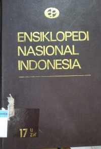 Image of Ensiklopedi Nasional Indonesia Jilid 17 UZW