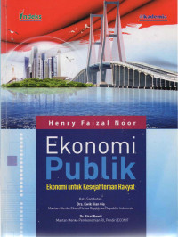 Ekonomi Publik : ekonomi untuk kesejahteraan rakyat