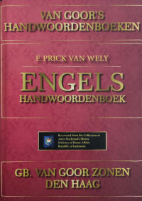Image of Engels Handwoordenboek
