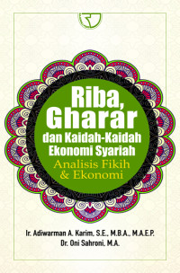 Image of Riba, Gharar dan Kaidah-Kaidah Ekonomi Syariah: analisis fikih & ekonomi