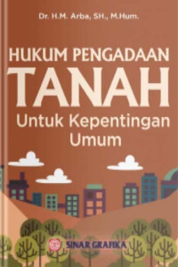 Image of Hukum Pengadaan Tanah Untuk Kepentingan Umum