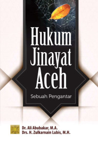 Image of Hukum Jinayat Aceh: sebuah pengantar