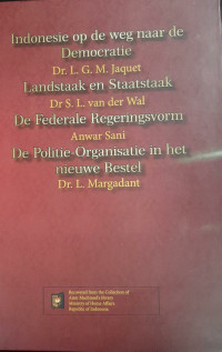 Image of Indonesie op de weg naar de Democratie : Indonesia menudju Demokrasi