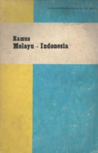 Image of Kamus Melayu-Indonesia