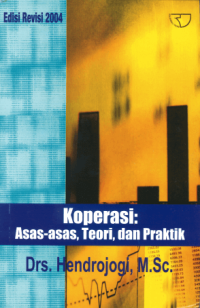 Image of Koperasi: asas-asas, teori, dan praktik