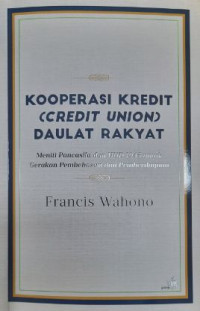 Kooperasi Kredit (Credit Union) Daulat Rakyat