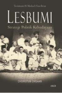 Lesbumi : strategi politik kebudayaan