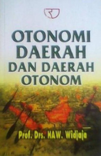 Otonomi daerah dan daerah otonom