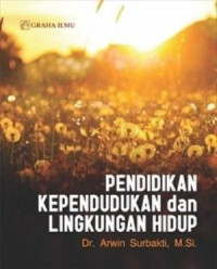 Pendidikan Kependudukan dan Lingkungan Hidup