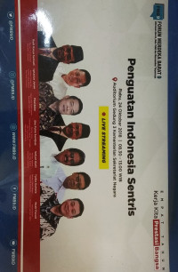 Image of Penguatan Indonesia Sentris
