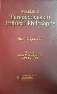 Image of Perspectives on political philosophy: Vollume III