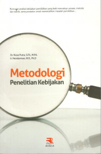 Image of Metodologi Penelitian Kebijakan