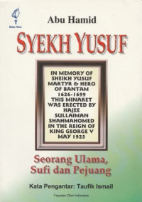 Image of Syekh Yusuf Makassar: seorang ulama, sufi dan pejuang