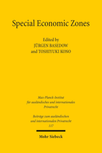 Special Economic Zones : Law and Policy Perspectives