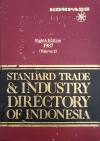 Image of Standard Trade & Industry Directory of Indonesia
