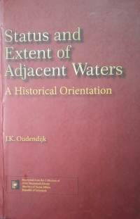 Image of Status and extent of adjacent waters: a historical orientation