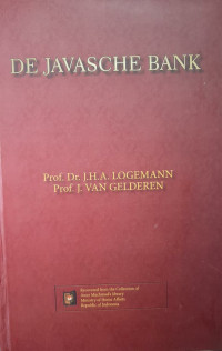 Image of De Javasche Bank : en van den raad van commssarissen over het 111de Boekjaar 1935-1936