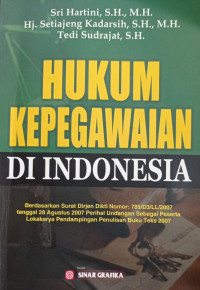 Image of Hukum Kepegawaian Di Indonesia