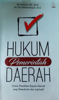 Image of Hukum Pemerintah Daerah