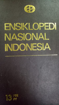 Image of Ensiklopedi Nasional Indonesia Jilid 13 PER-PY