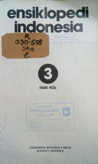 Image of Ensiklopedi Indonesia 3 HAN-KOL