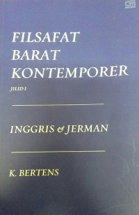Image of Filsafat Barat Kontemporer: Inggris- Jerman