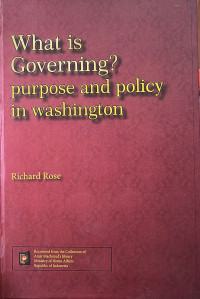 What is Governing? purpose and policy in washington