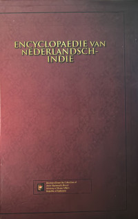 Image of Encyclopaedie Van Nederlandsch-Indie