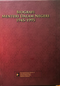 Image of Biografi Menteri Dalam Negeri 1945-1995