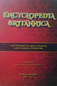 Encyclopedia Britannica: A Dictionary Of Art, Sciences, And General Literature Volume XX Pru-Ros