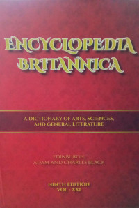 The Encyclopaedia Britannica a Dictionary Of Arts, Sciences And General Literature Vol XXI ROT-SHR