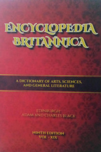 Image of The Encyclopaedia Britannica a Dictionary of Arts, Sciences And General Literature Volume XIX Psy-Pro