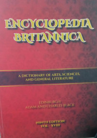 Encyclopedia Britannica: A Dictionary Of Art, Sciences, And General Literature Volume XVII Orn-Pht